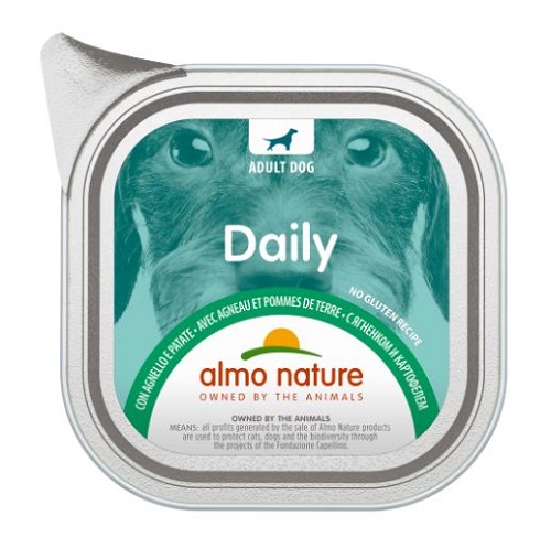 アルモネイチャー デイリーメニュードッグ ラムとポテト入り お肉のご馳走 100g