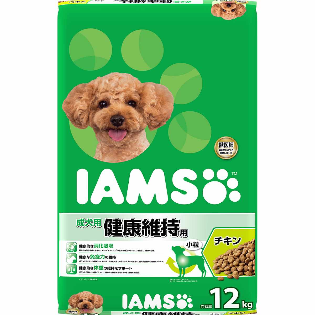 アイムス 成犬用　健康維持用　チキン　小粒 12kg