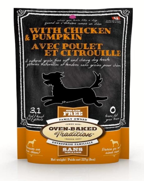 オーブンベークド　トリーツ　チキン＆パンプキン２２７ｇ
