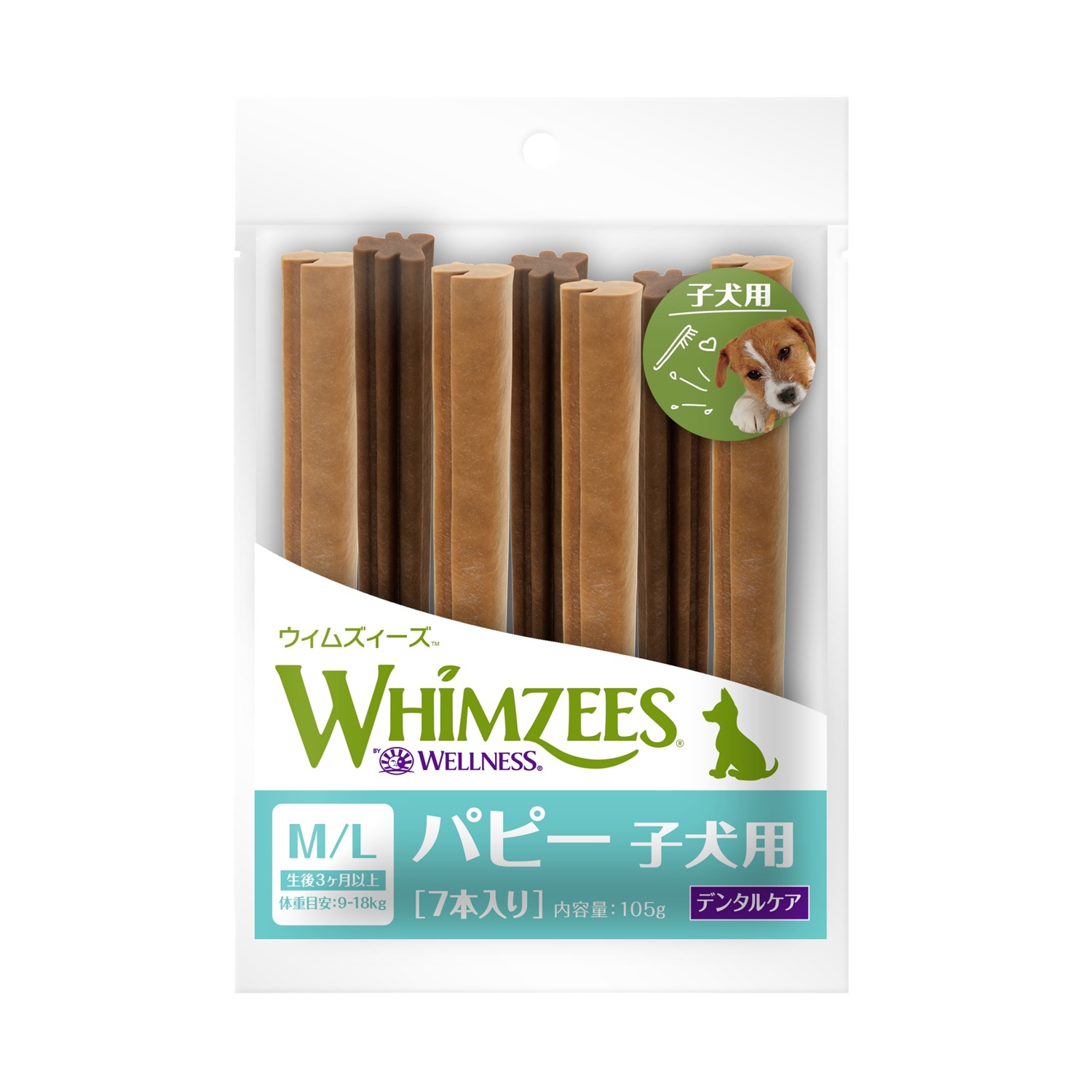 ウィムズィーズ パピー M/L (体重9～18kg) 7個入り
