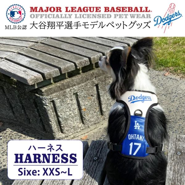 MLB公式 ドジャース 大谷翔平選手モデル ハーネス 各サイズ (XXS)