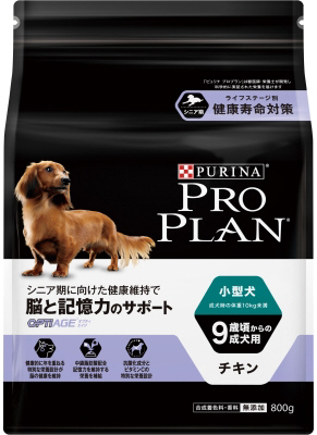 プロプラン 小型犬 9歳以上 脳と記憶力のサポート チキン 800g