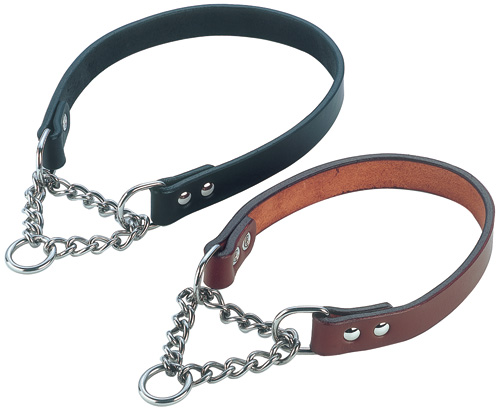 レザー チョーク #35 ブラウン