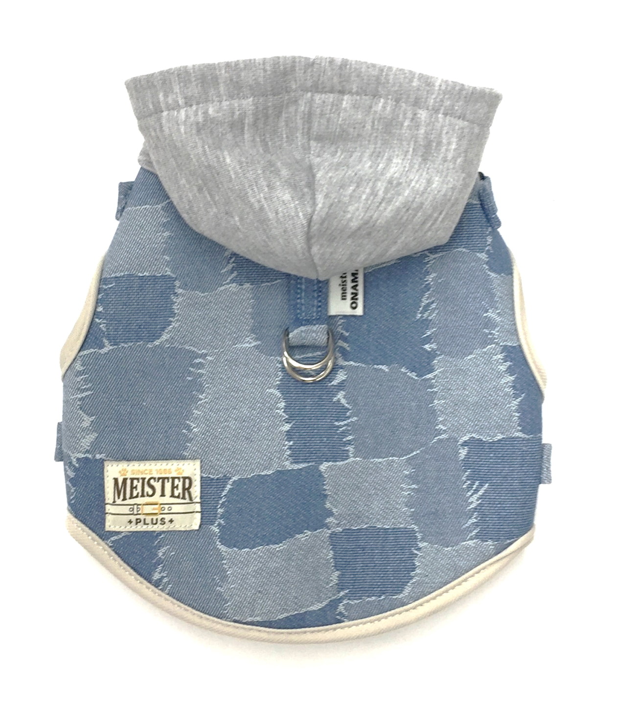 ONAMAE ソフティ ウェア ツギハギ デニム ライトブルー Sサイズ