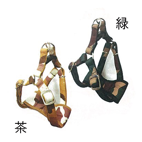 マイスター クッション ハーネス アーミー Lサイズ グリーン