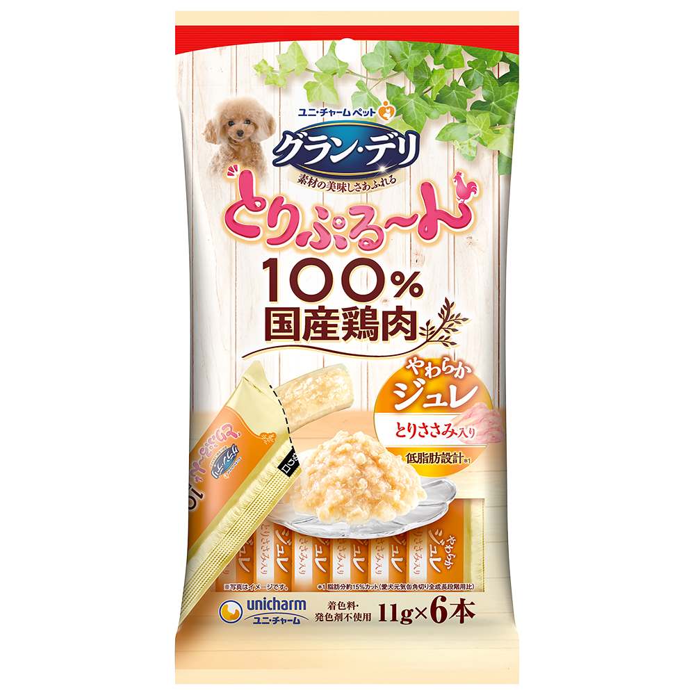 グラン･デリ とりぷるーん　ジュレ　とりささみ 11g×6本