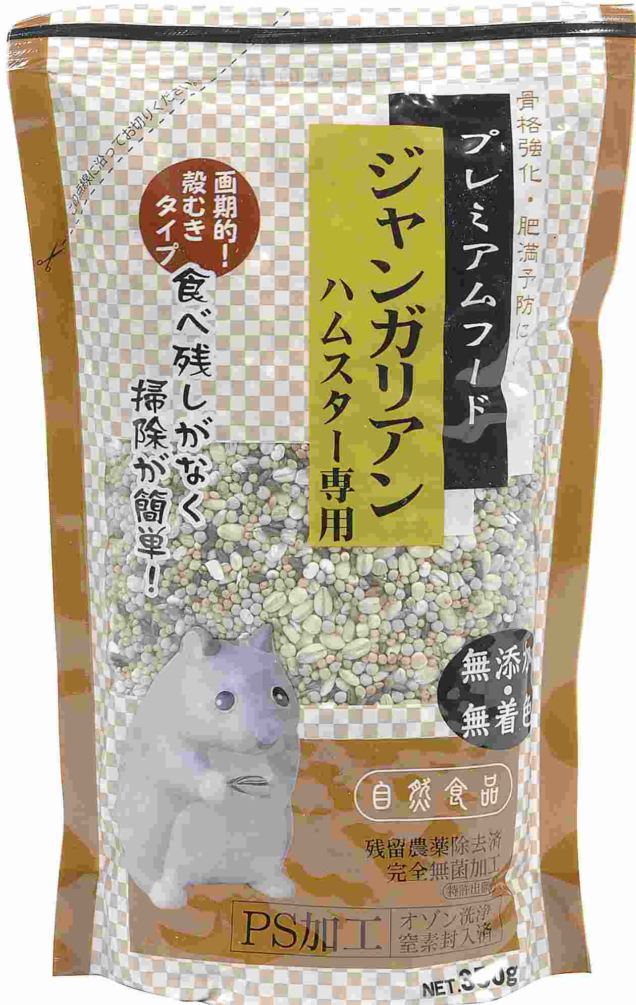 【7月31日終売予定】プレミアムフード　ジャンガリアンハムスター専用 350g