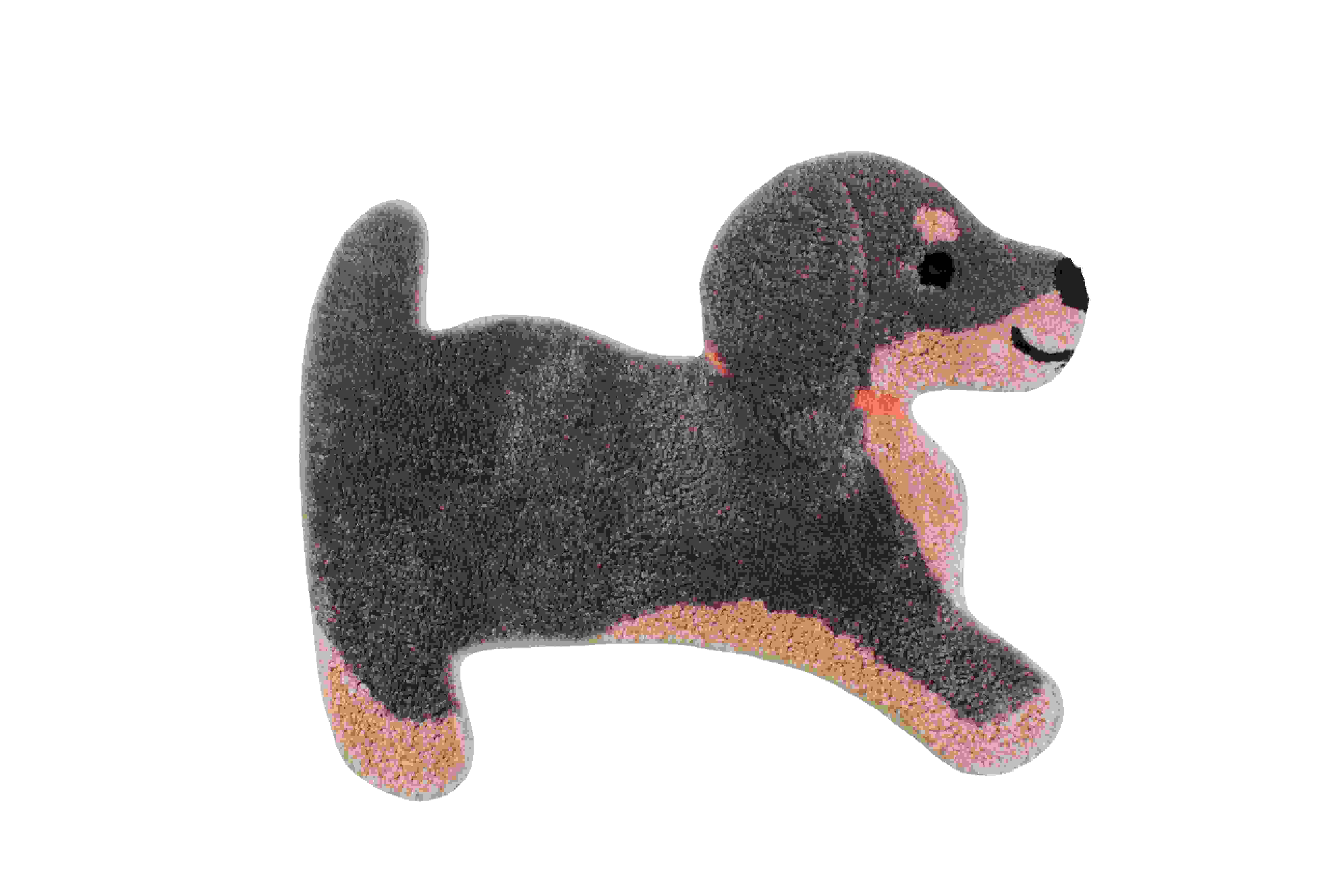 ルックス ファンディットアニマル　ダックス　洗えるマット 約43×56㎝　ブラウン