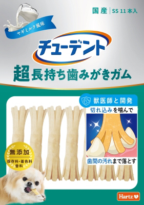 チューデント 超長持ち歯みがきガム SS ヤギミルク風味 11本