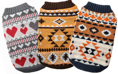 セーター ハート グレー 各サイズ（SS）