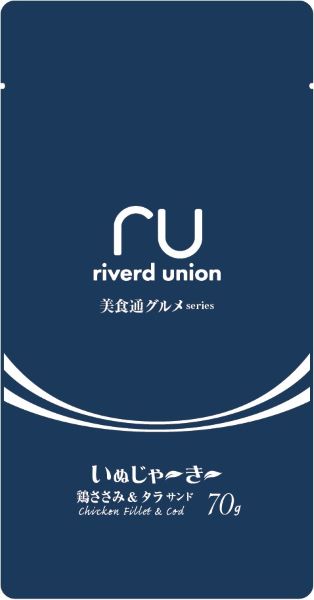 いぬじゃーきー 美食通グルメseries 鶏ささみ&タラサンド 70g