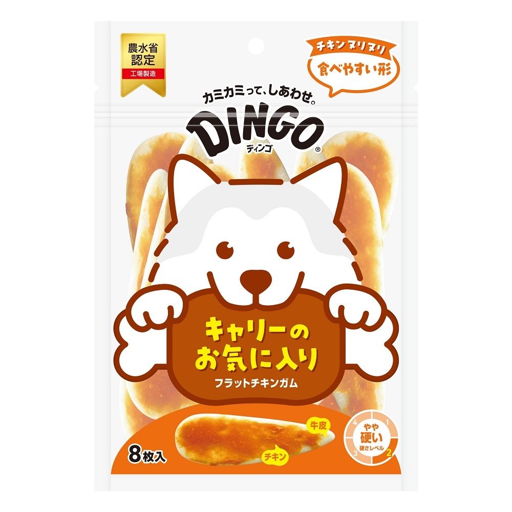 DINGO フラットチキンガム 8枚入