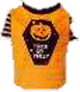 そでボーダー オレンジ L