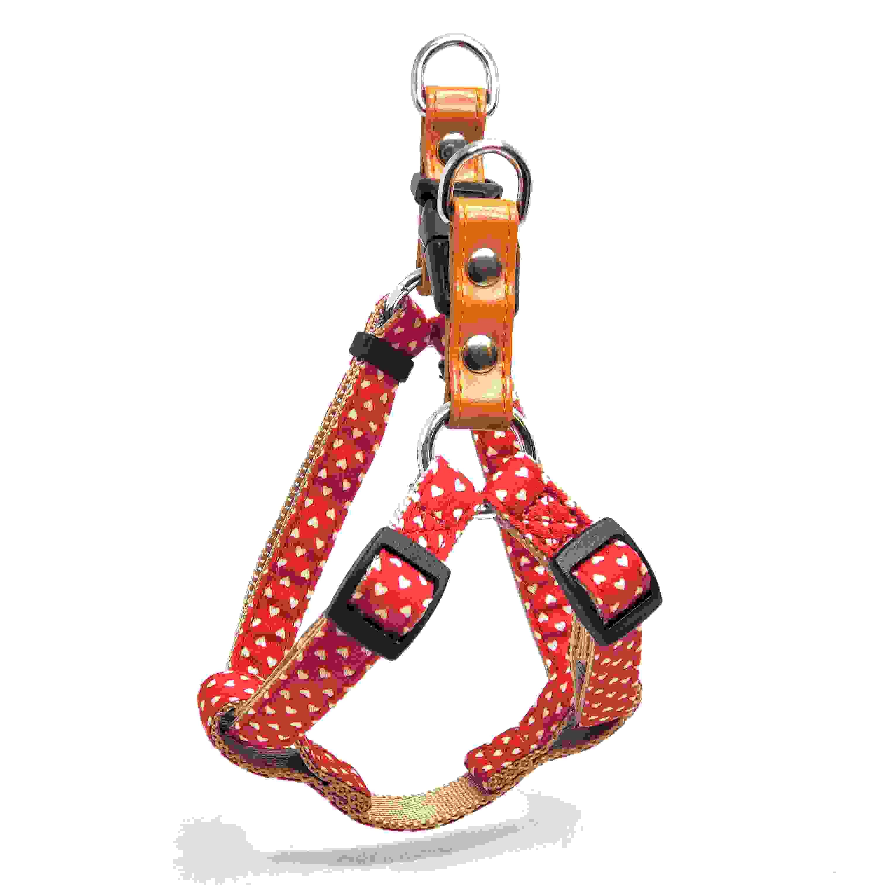 LEADOG プチハートカンタンハーネス S　レッド