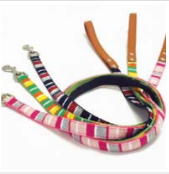 パステルボーダー リード Mサイズ ネイビー