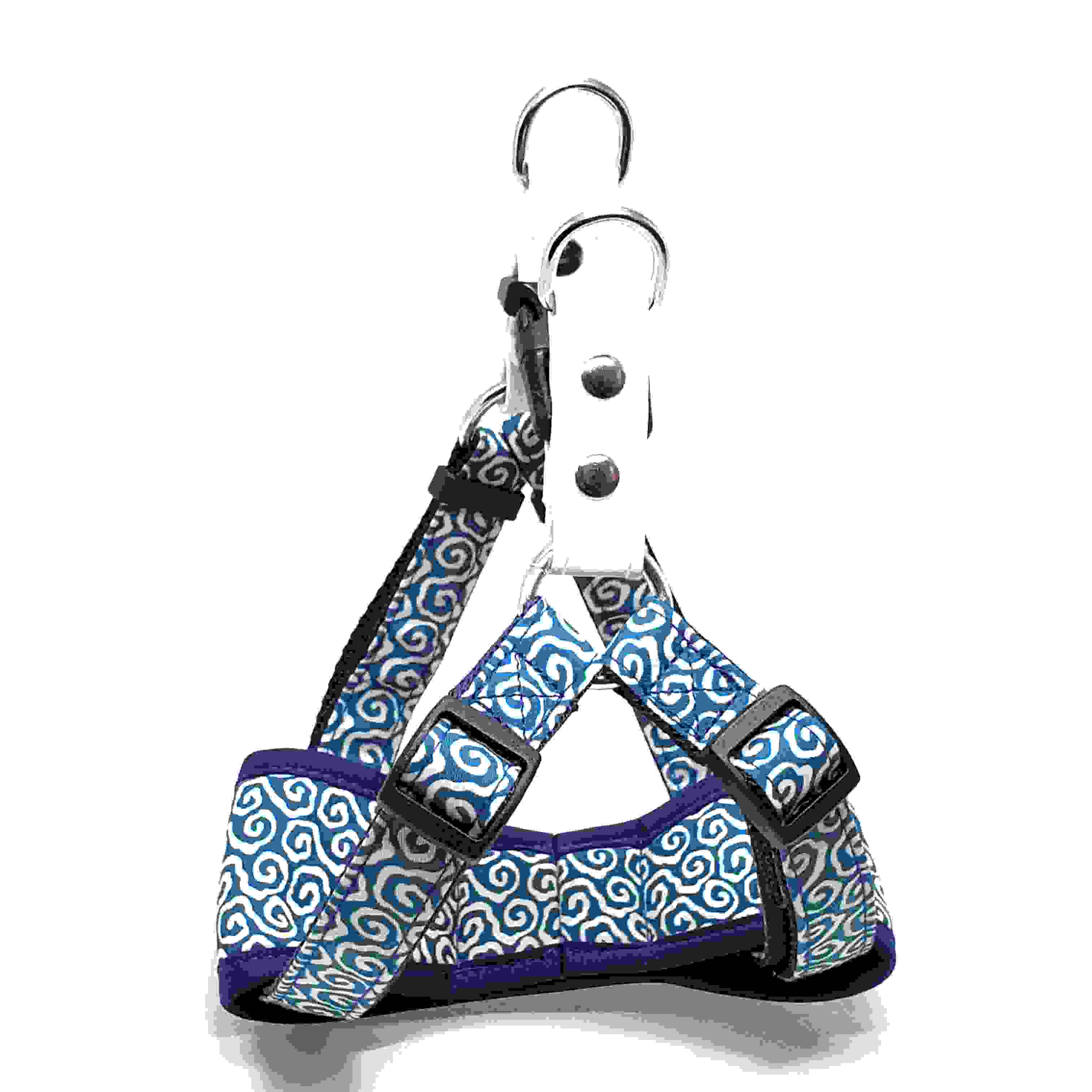 LEADOG 唐草カンタンソフトハーネス　M　ブルー