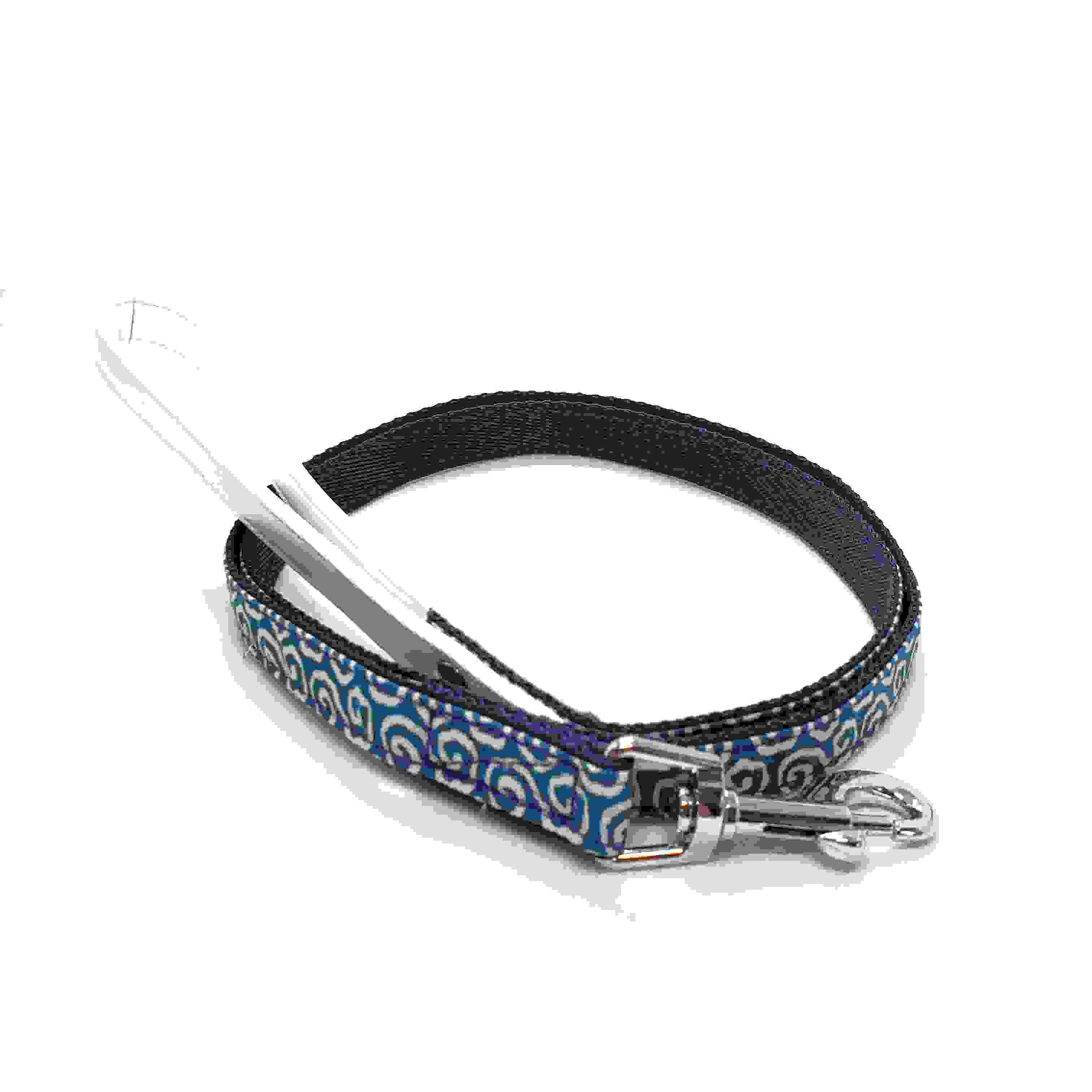 LEADOG 唐草リード　L　ブルー