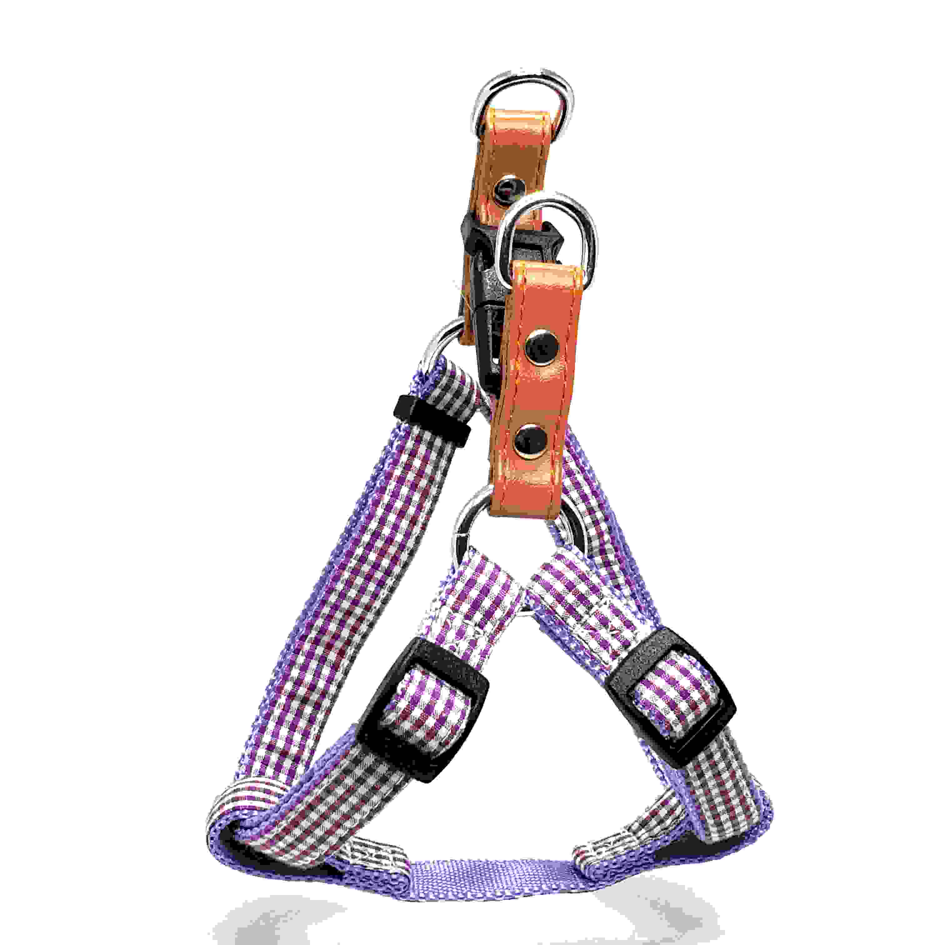 LEADOG プチギンガムカンタンハーネス SS　パープル