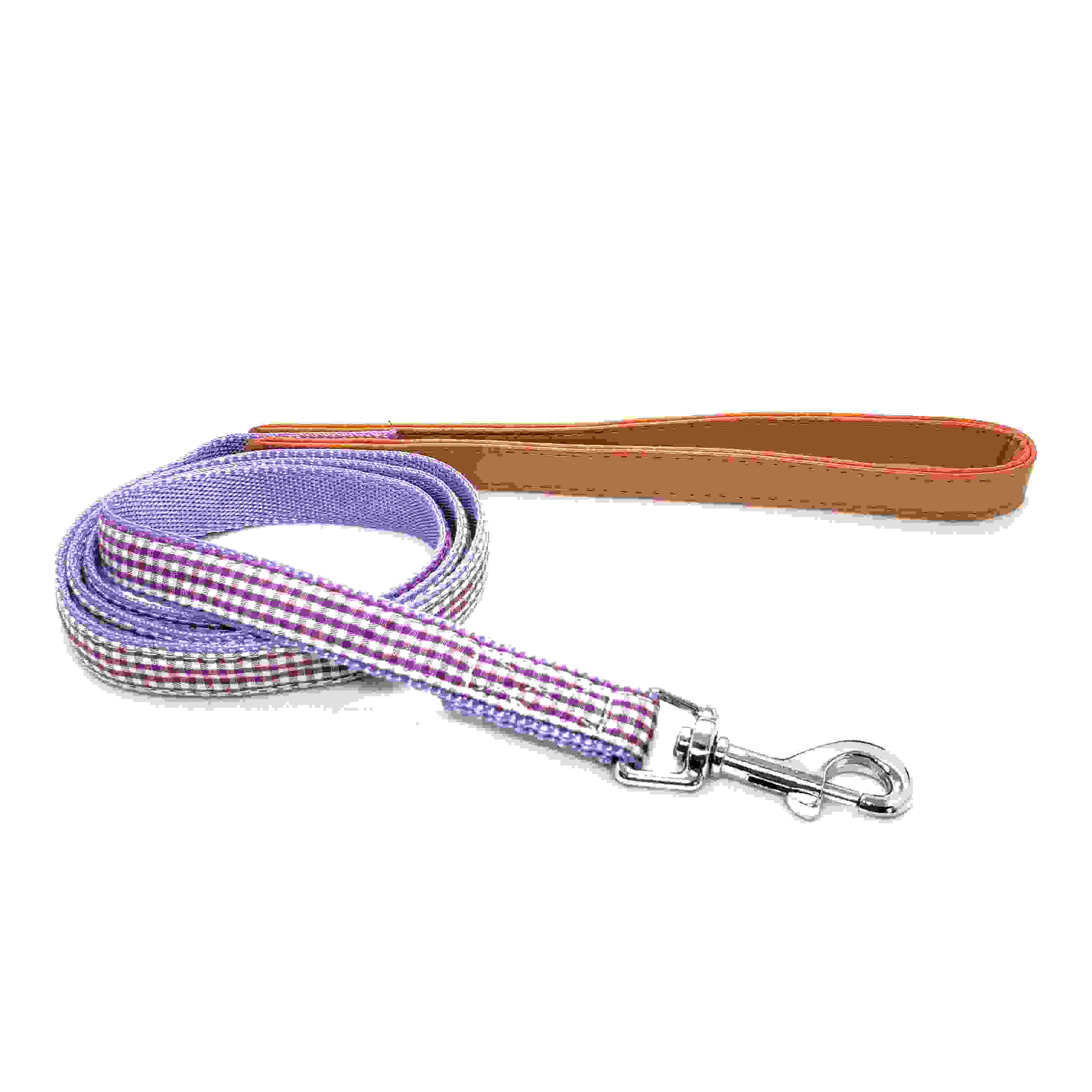 LEADOG プチギンガムリード S　パープル