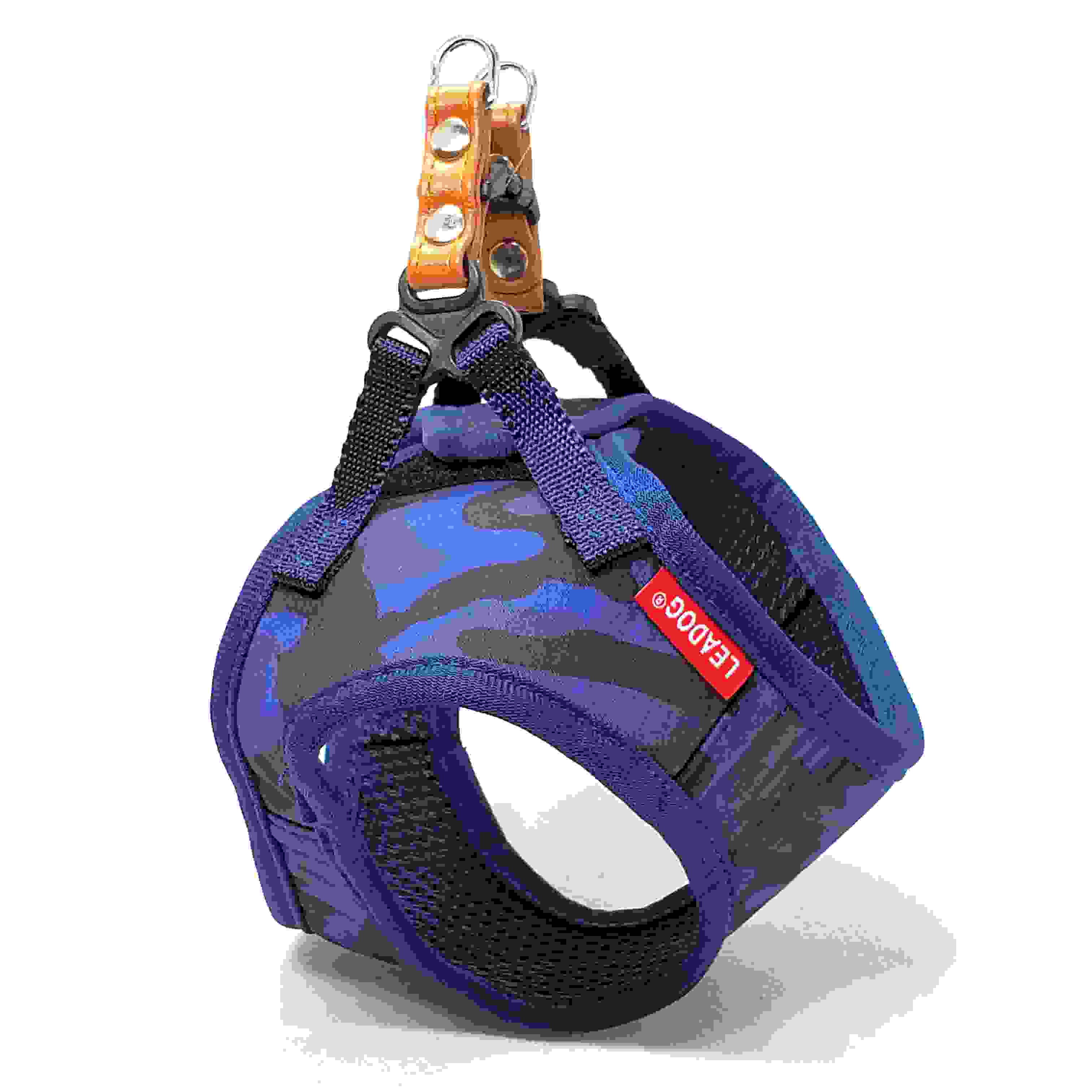 LEADOG 迷彩ソフトハーネス SS　ブルー