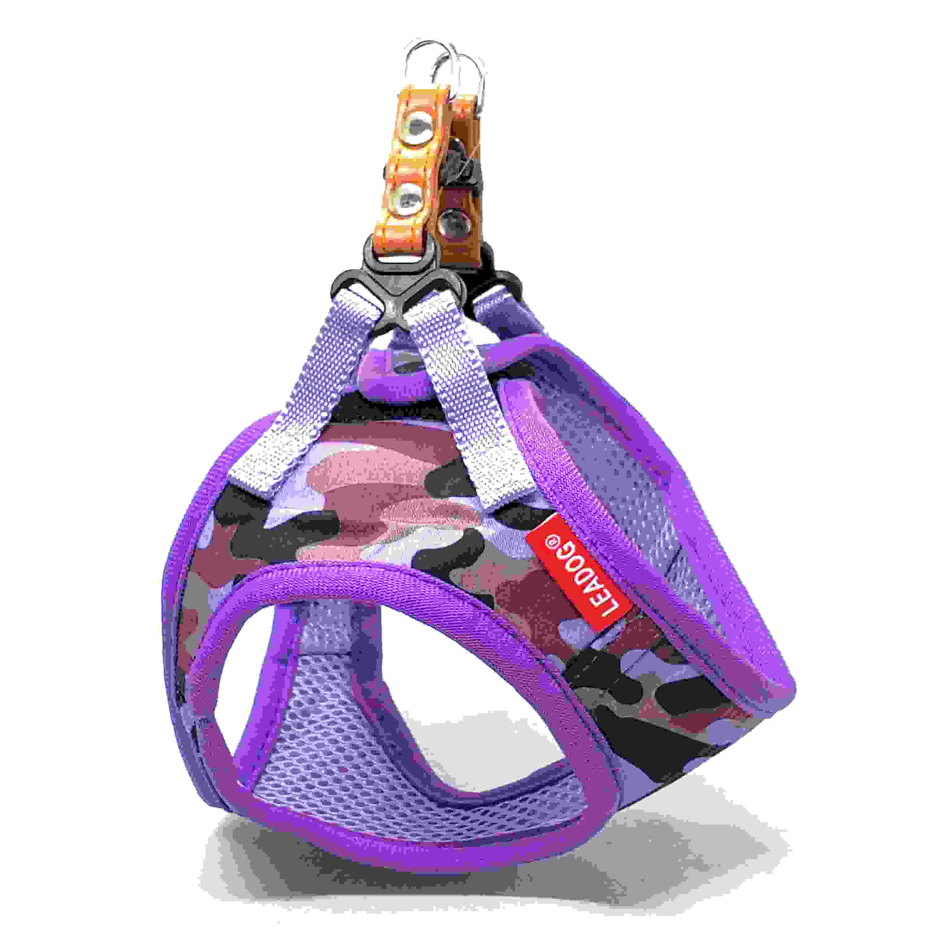 LEADOG 迷彩ソフトハーネス SM　パープル