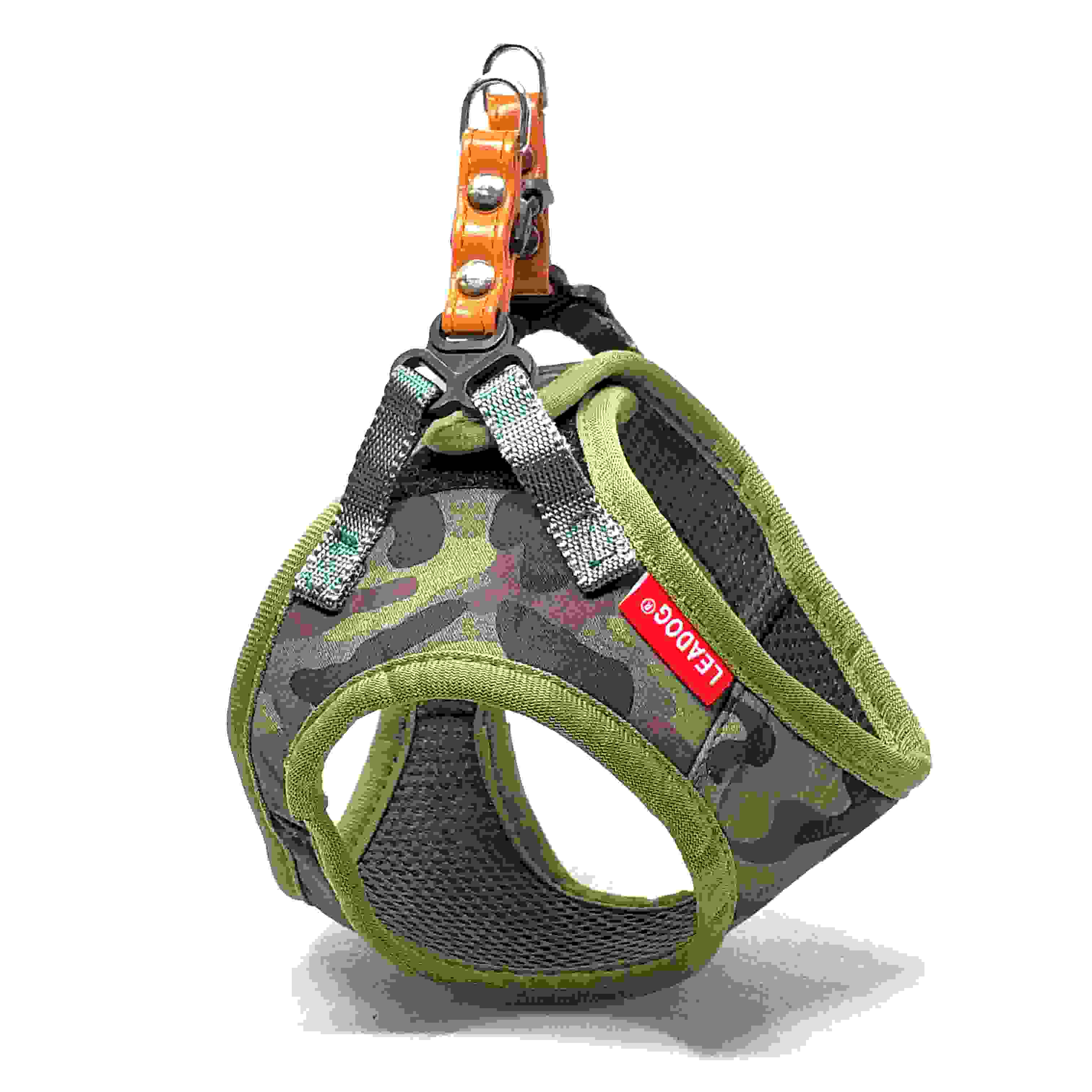 LEADOG 迷彩ソフトハーネス SM　カーキ