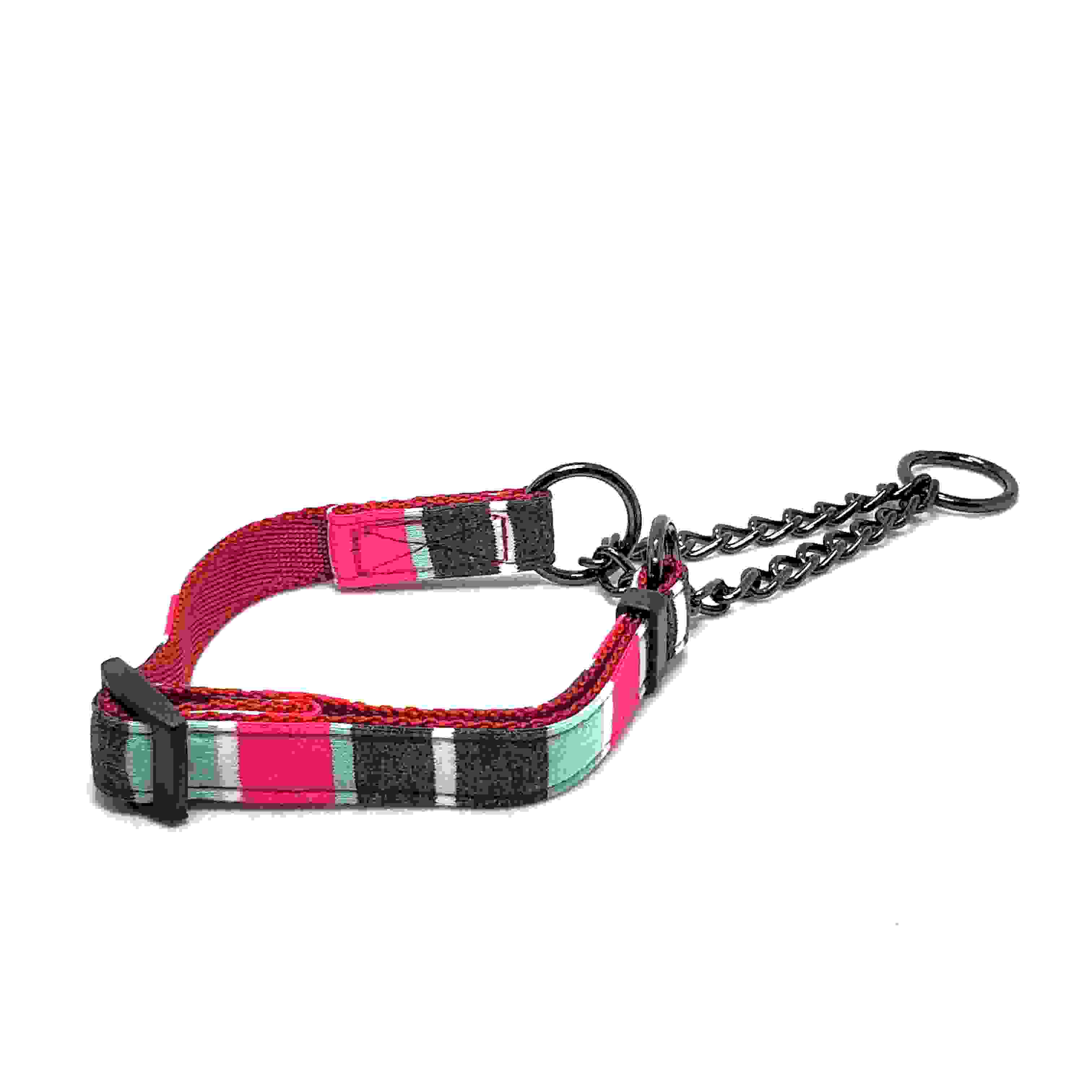 LEADOG パステルボーダーハーフチェーンカラー S　ミント