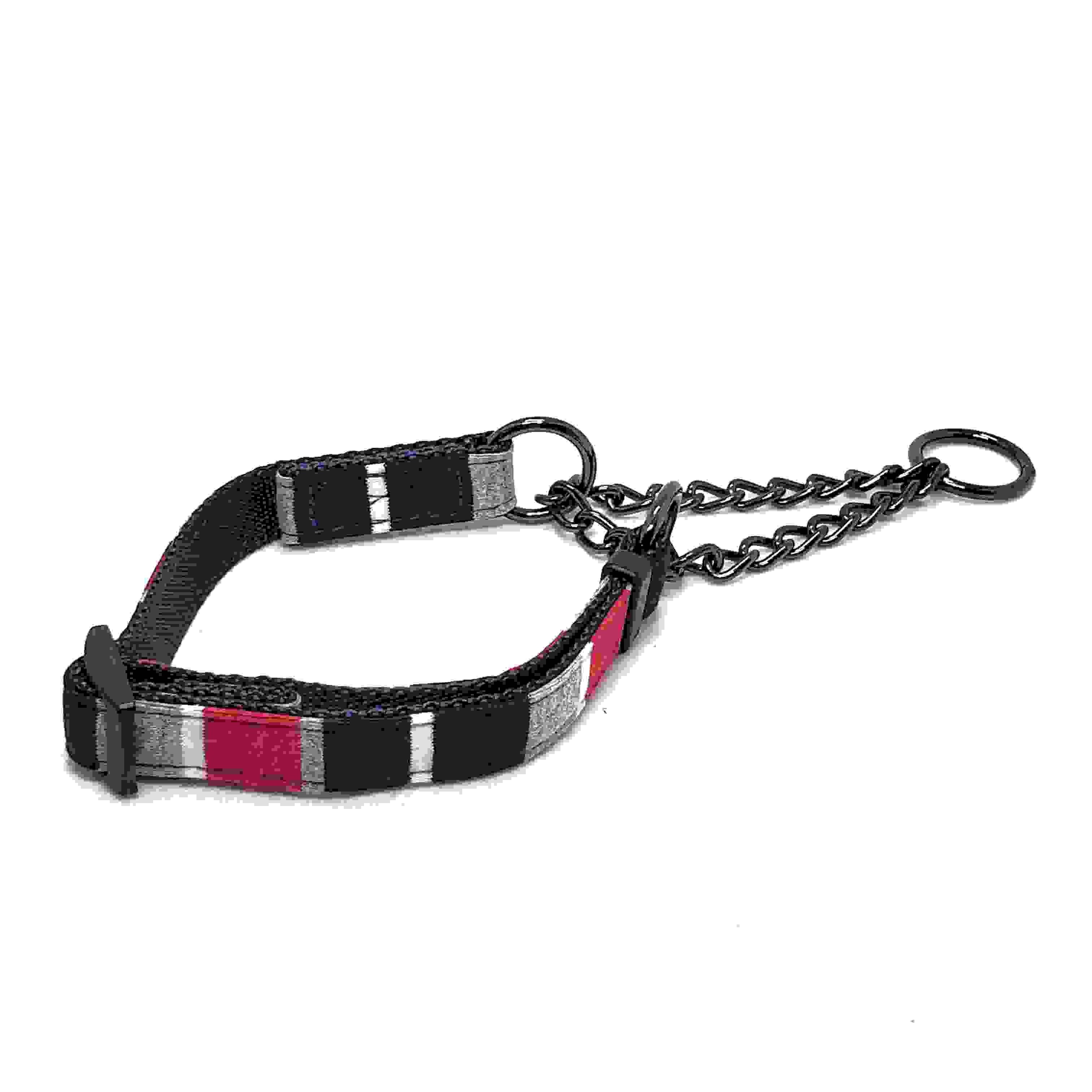 LEADOG パステルボーダーハーフチェーンカラー M　ネイビー