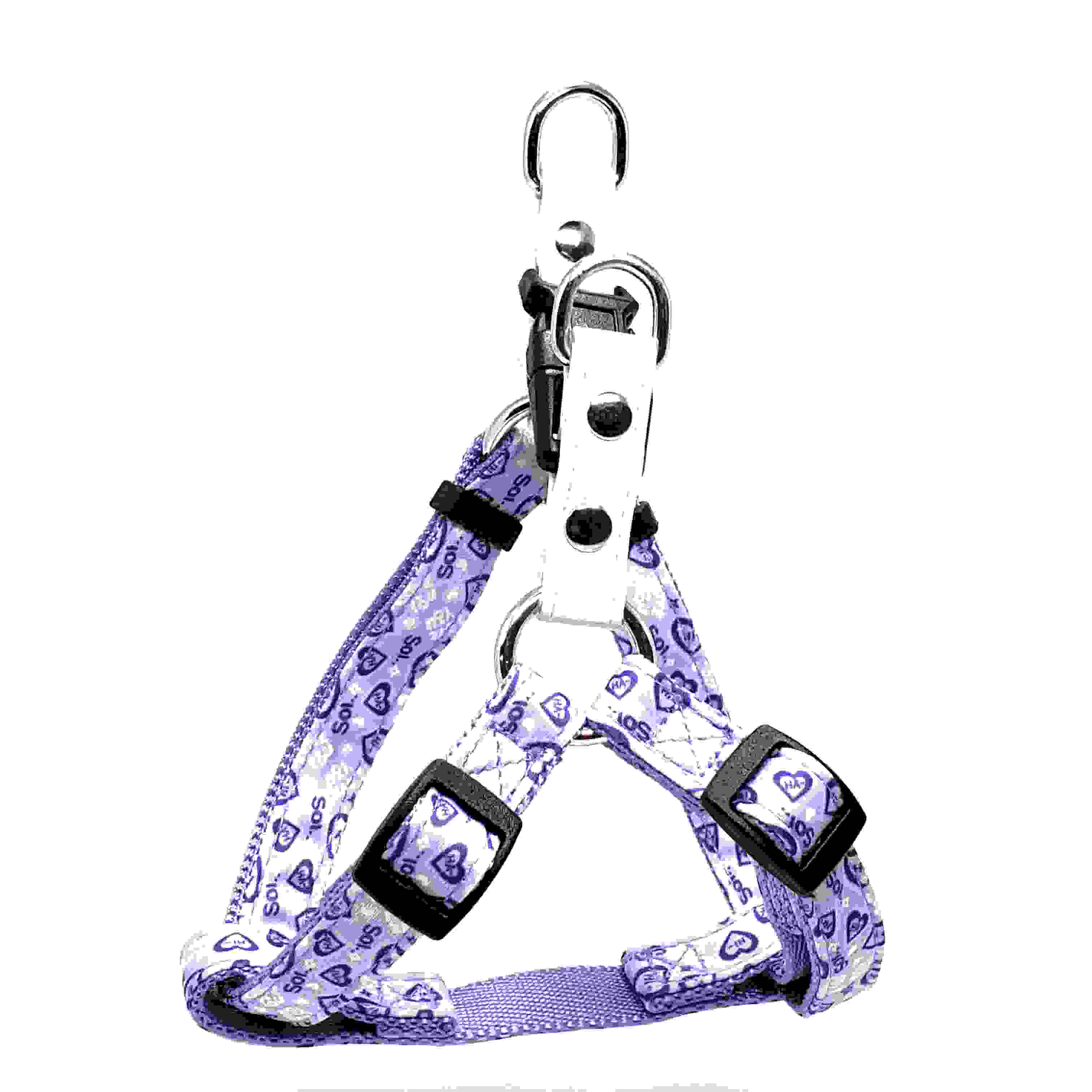 LEADOG ラブハートカンタンハーネス SS　パープル