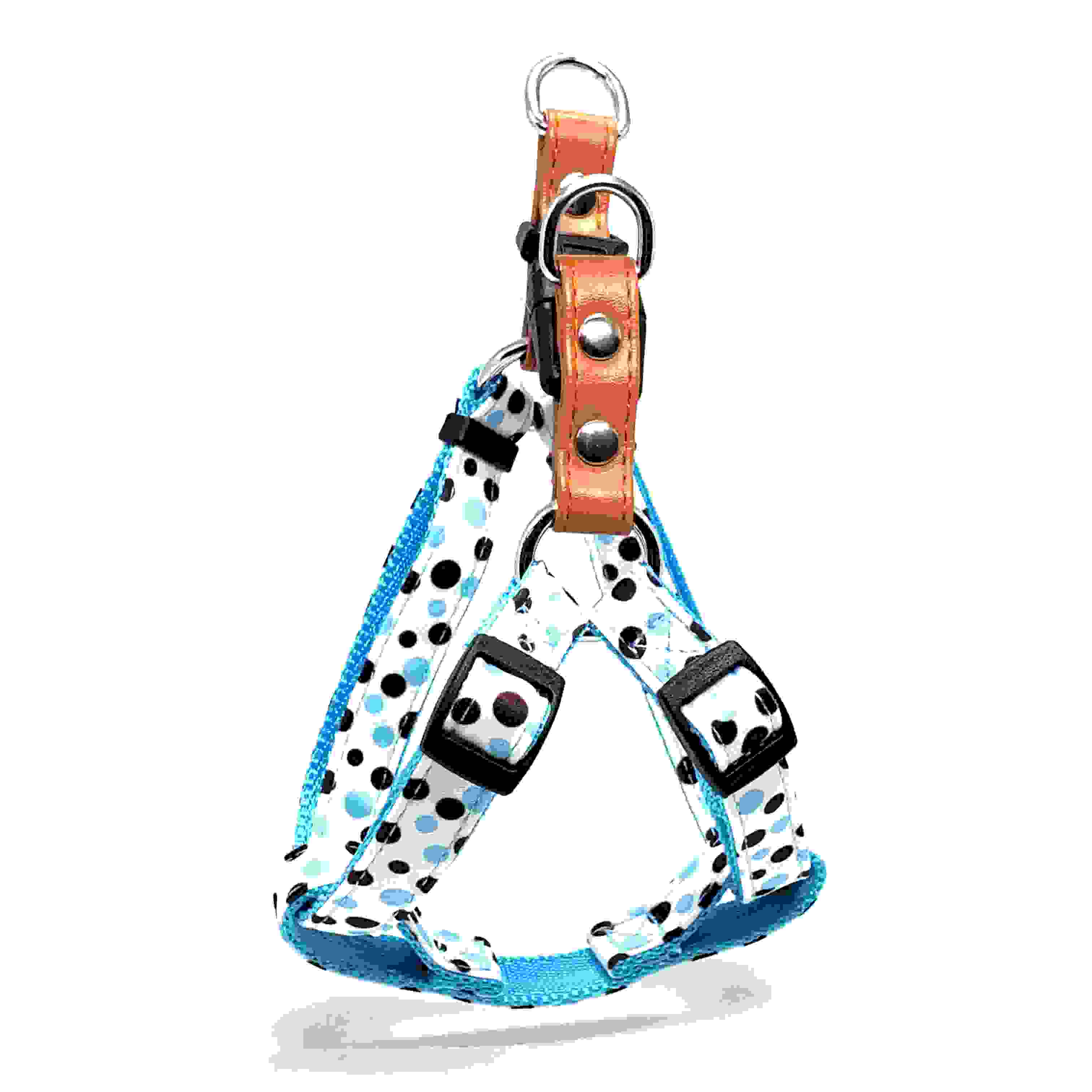 LEADOG 水玉カンタンハーネス SS　ホワイト