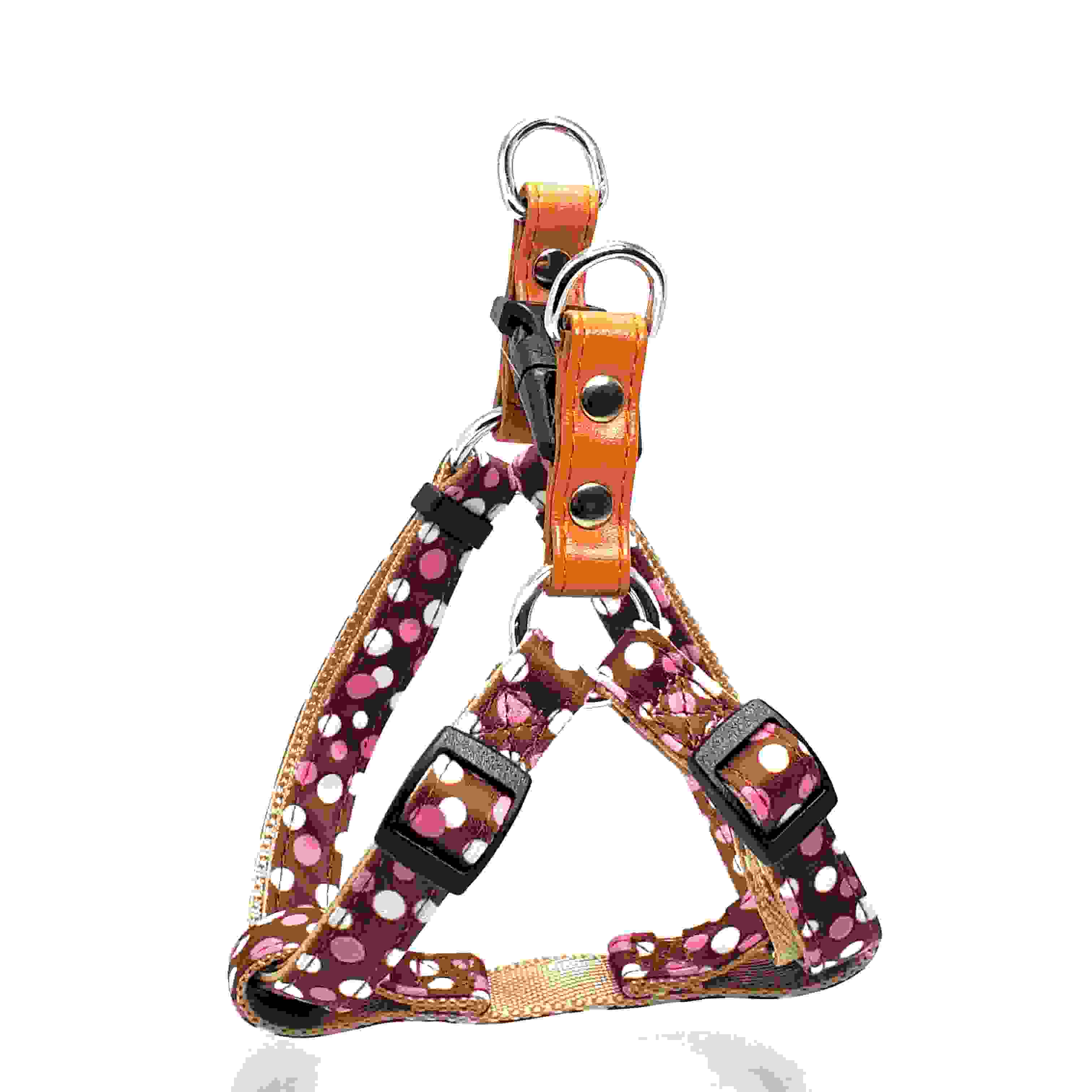 LEADOG 水玉カンタンハーネス SS　ブラウン