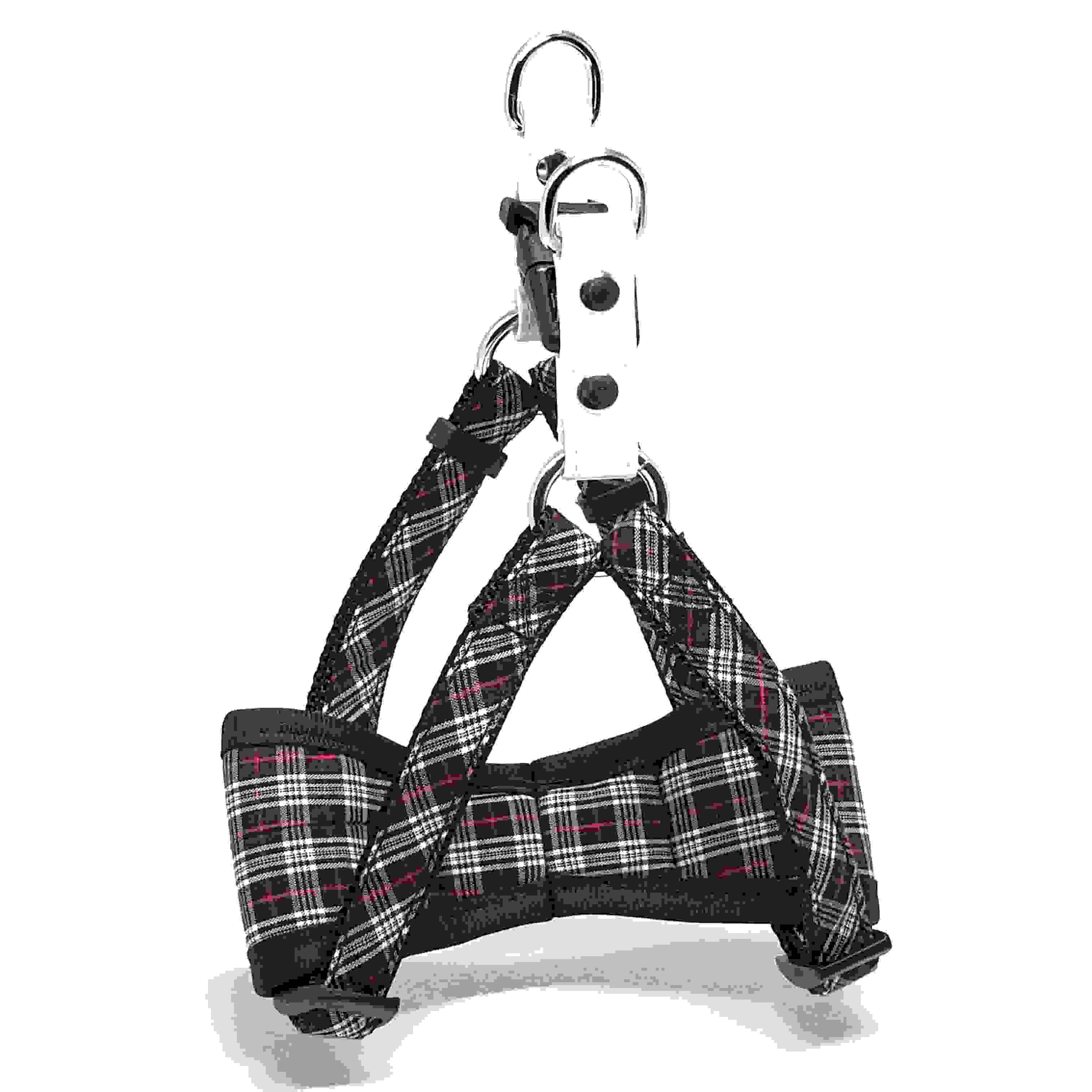 LEADOG Bチェックカンタンソフトハーネス SS　ブラック