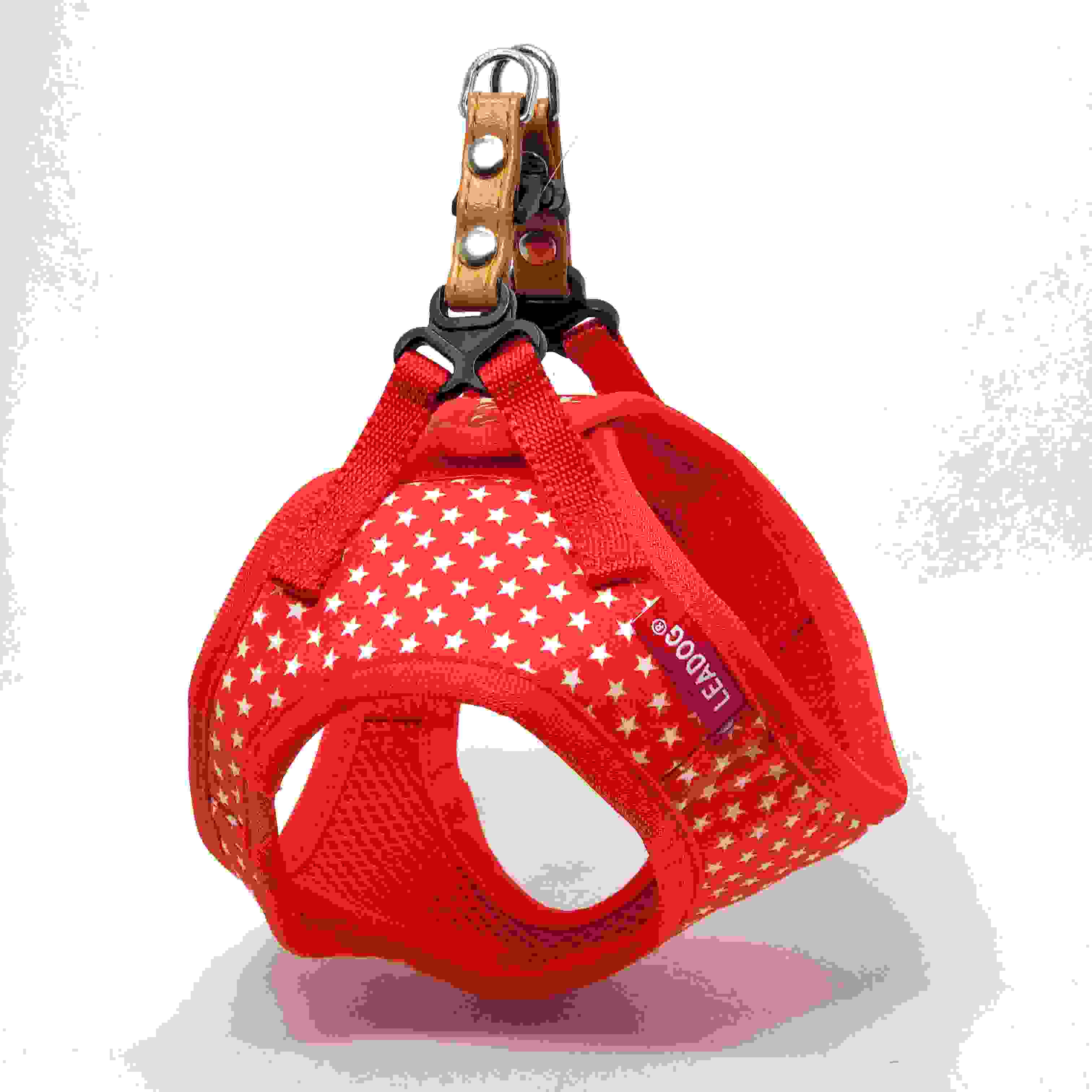 LEADOG スターソフトハーネス SS　レッド