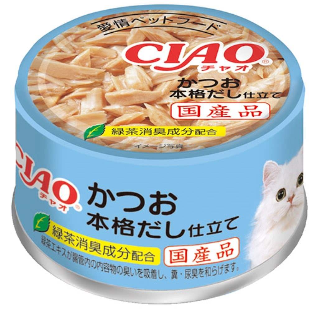 CIAO ホワイティ(かつお白身シリーズ) かつお　本格だし仕立て 85g