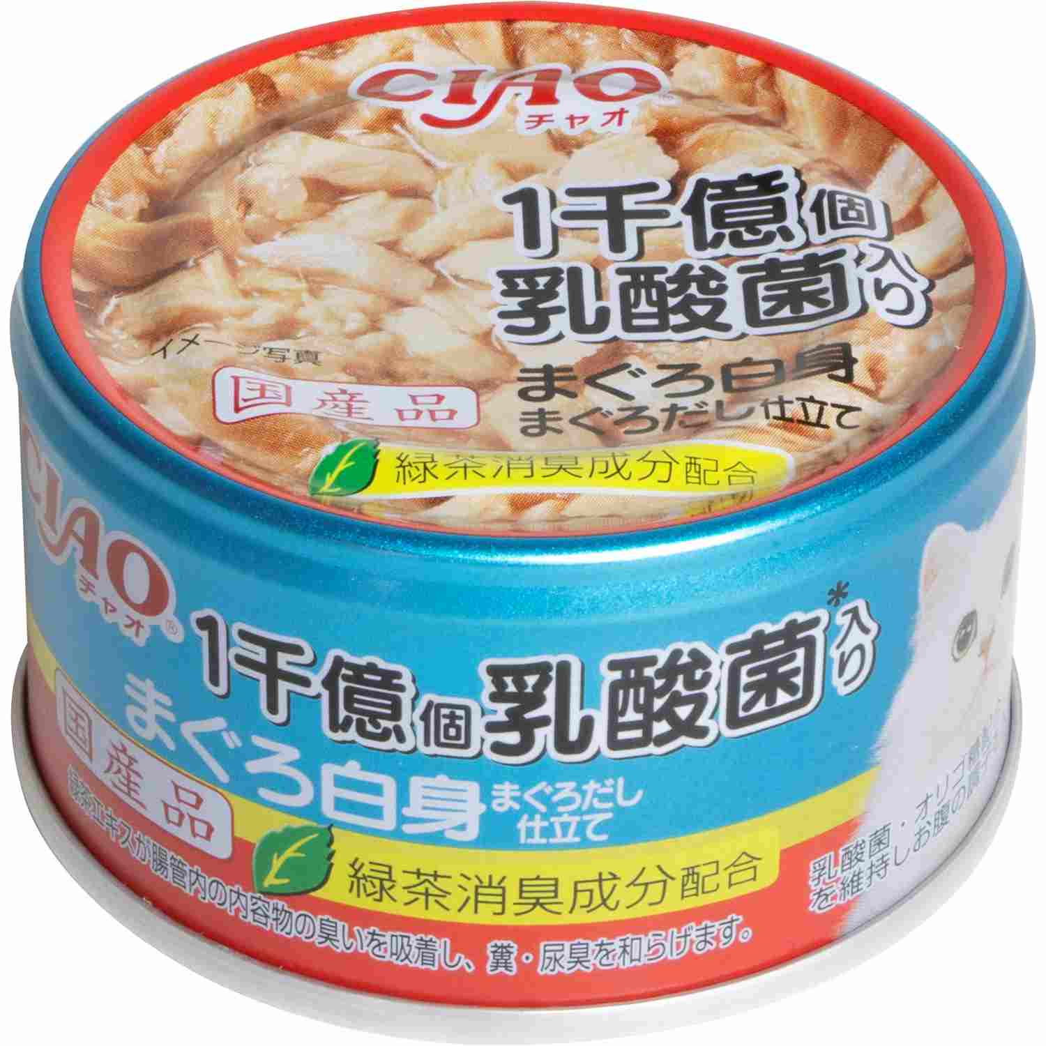 CIAO 1千億個 乳酸菌 まぐろ白身 まぐろだし仕立て 85g