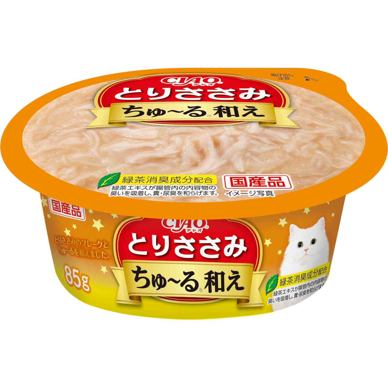 CIAO ちゅ～る和えカップ とりささみ 85g
