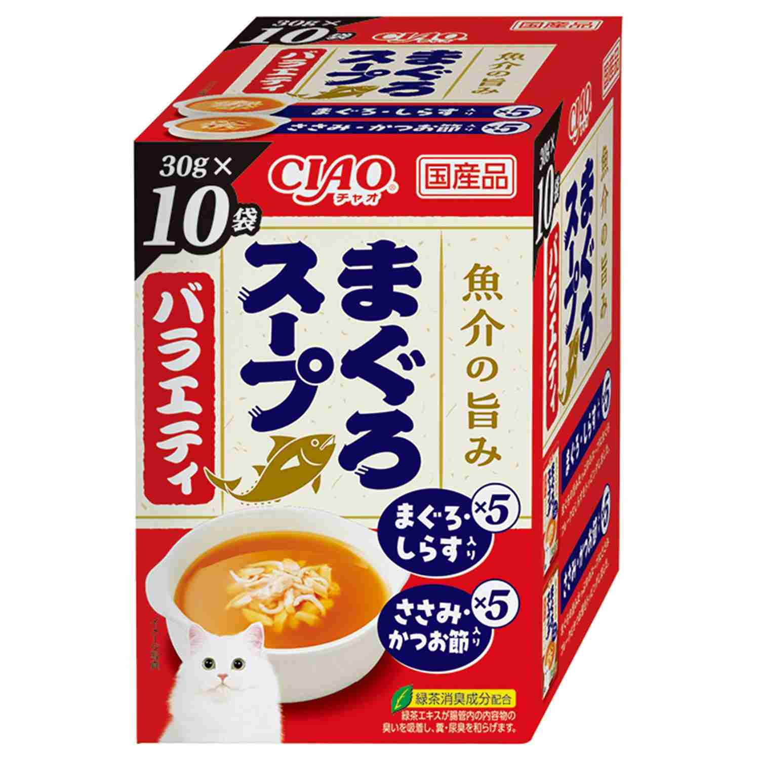CIAOスープ　まぐろスープバラエティ 30g×10P