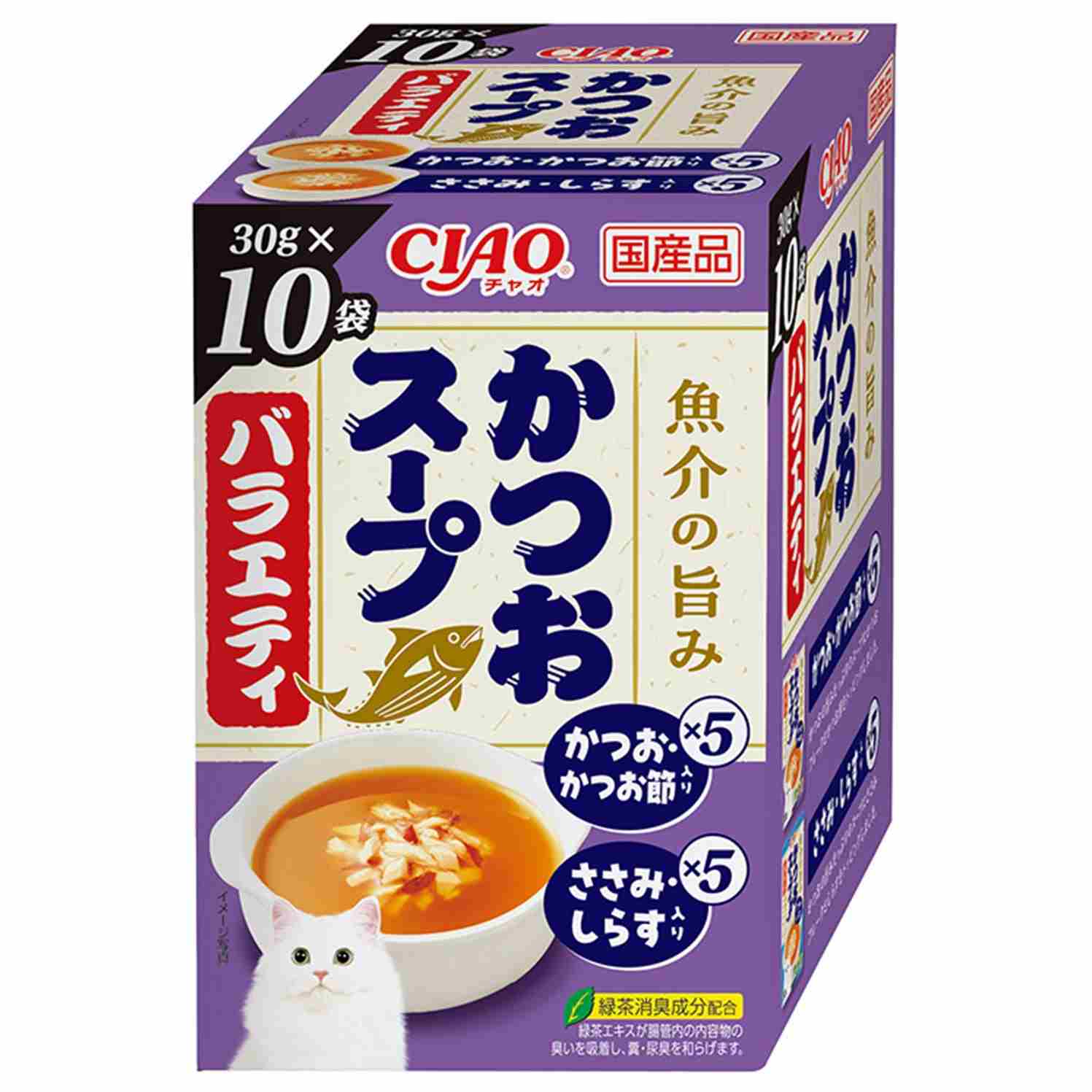 CIAOスープ　かつおスープバラエティ 30g×10P