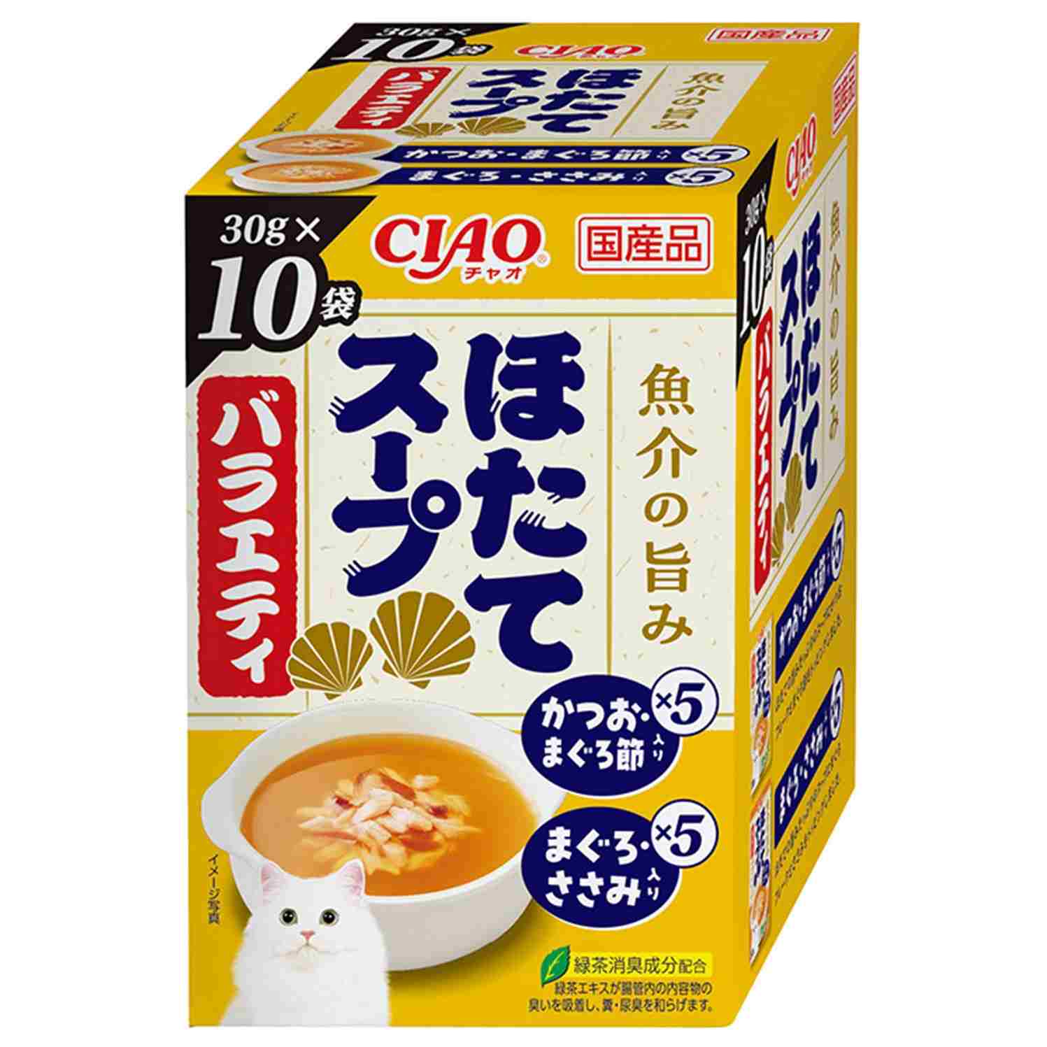 CIAOスープ　ほたてスープバラエティ 30g×10P