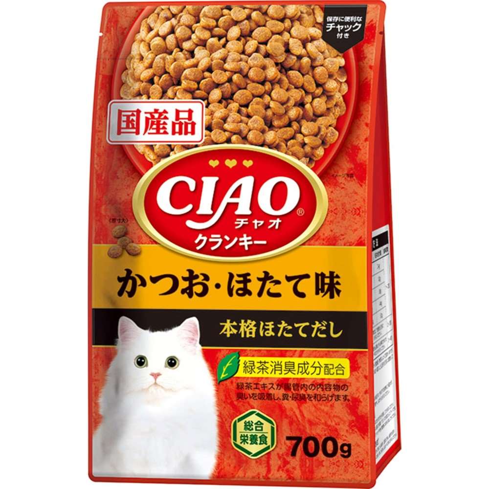 【9月1日終売予定】CIAO クランキー かつお・ほたて味 700g