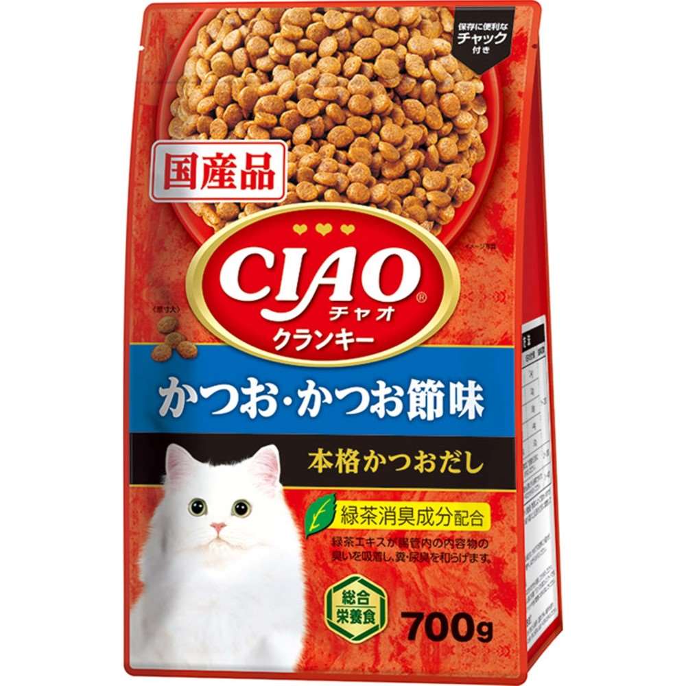 CIAO クランキー かつお・かつお節味 700g