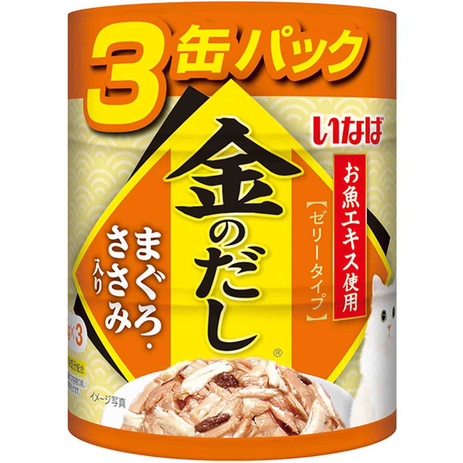 金のだし　まぐろ・ささみ入り 65g×3P
