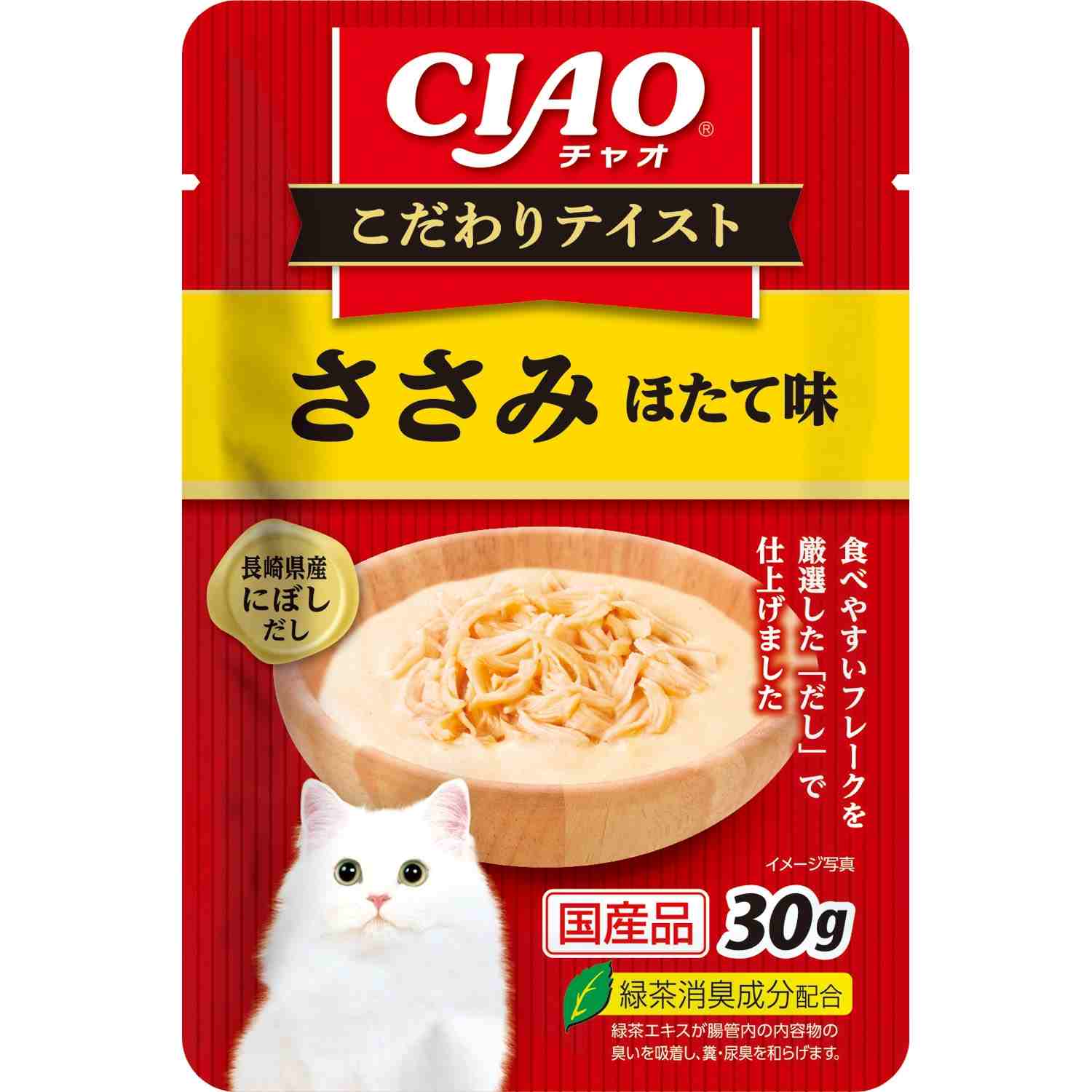 CIAO こだわりテイスト ささみ ほたて味 30g