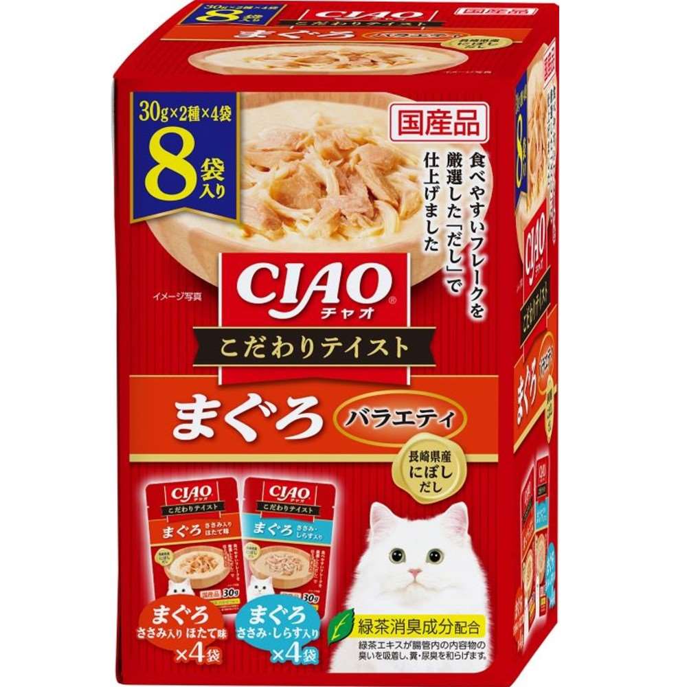 CIAO こだわりテイスト まぐろバラエティ 30g×8