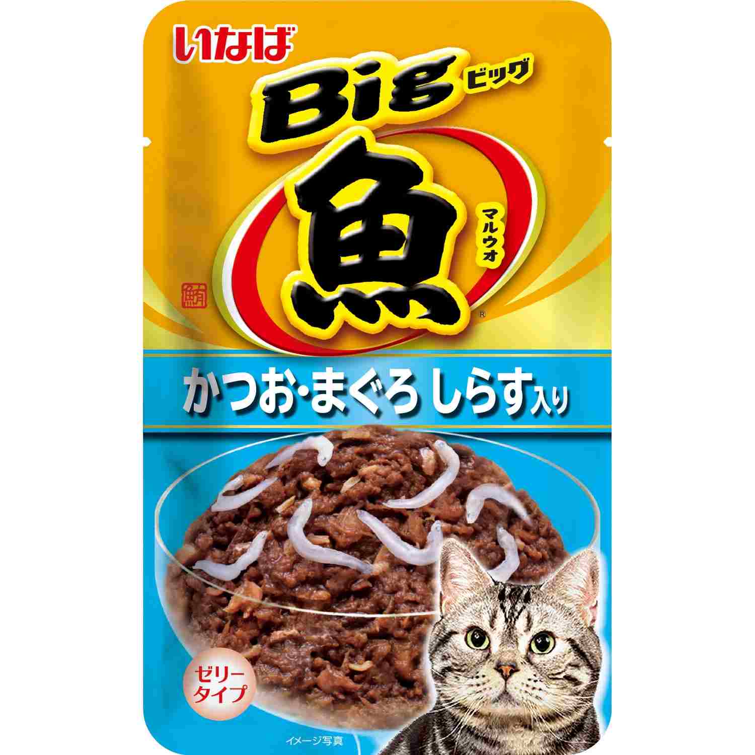 Bigマルウオ かつお・まぐろ しらす入り 80g
