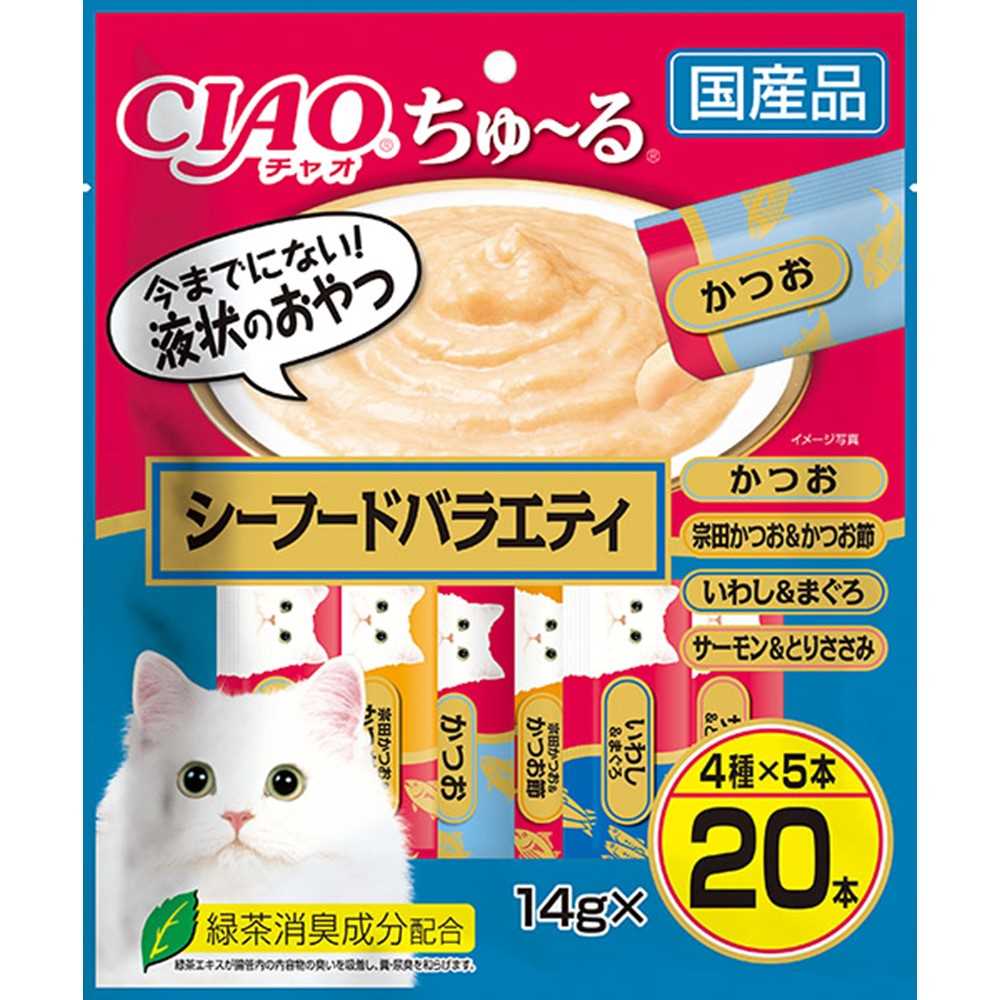 CIAO ちゅ～る シーフードバラエティ 14g×20本