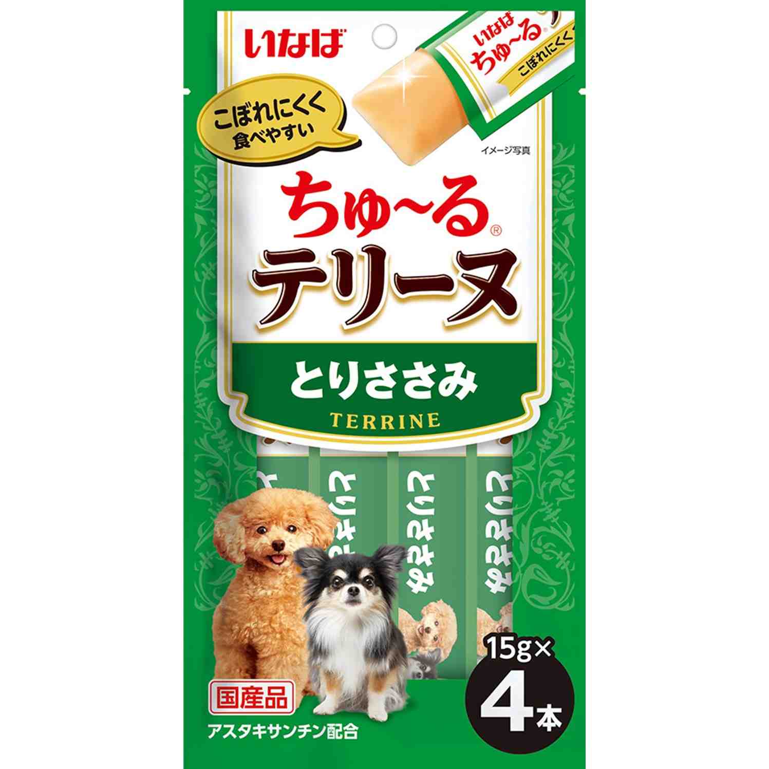 ちゅーるテリーヌ　とりささみ 15g×4P