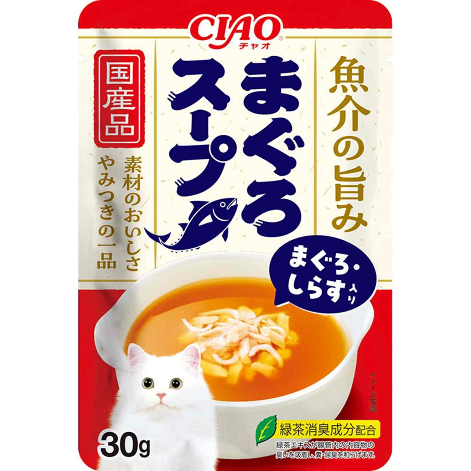 CIAOスープ　まぐろスープ　まぐろ・しらす入り 30g