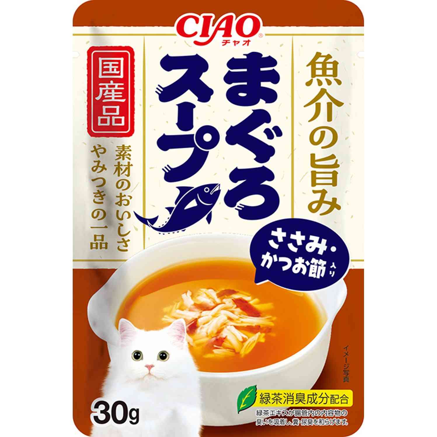 CIAOスープ　まぐろスープ　ささみ・かつお節入り 30g