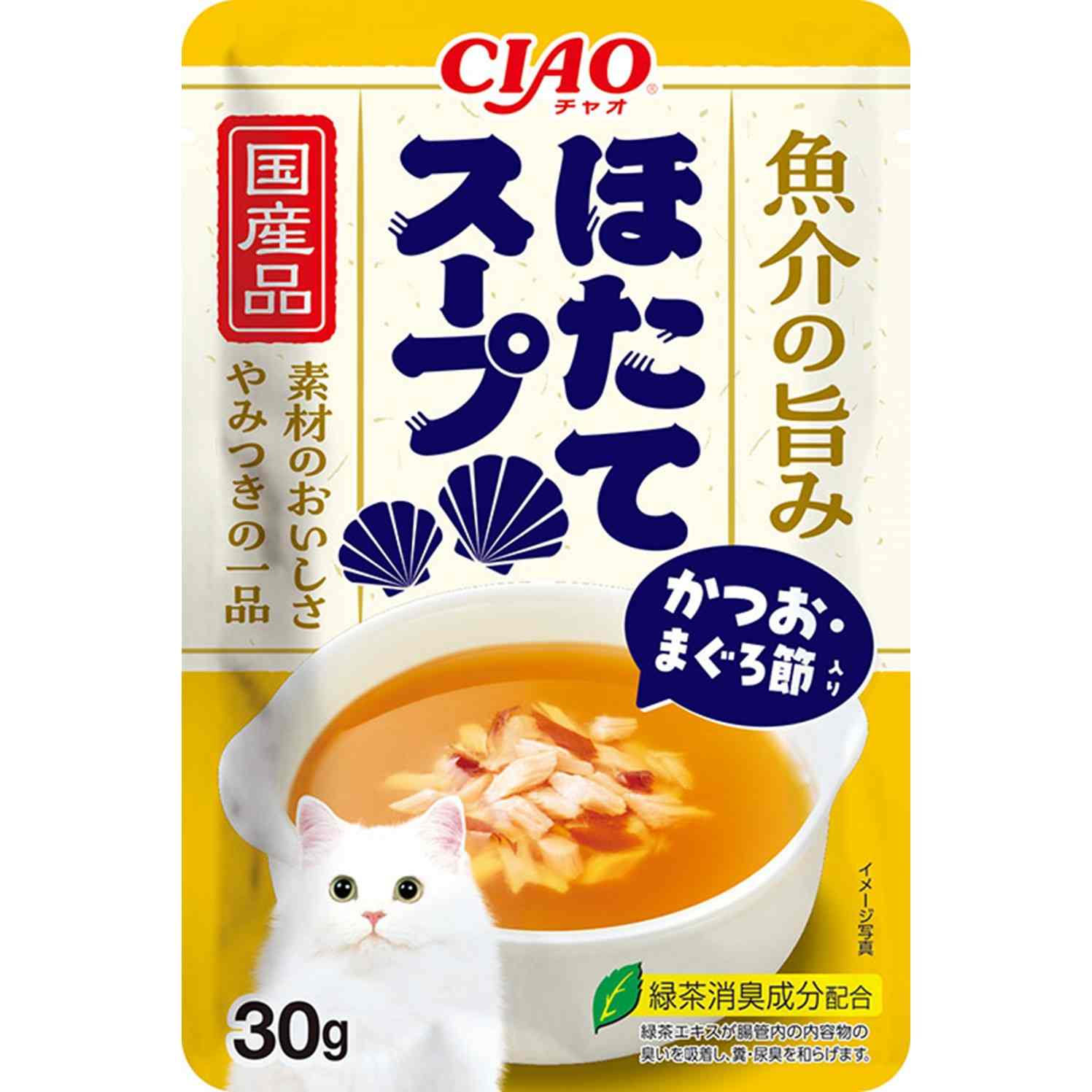 CIAOスープ　ほたてスープ　かつお・まぐろ節入り 30g